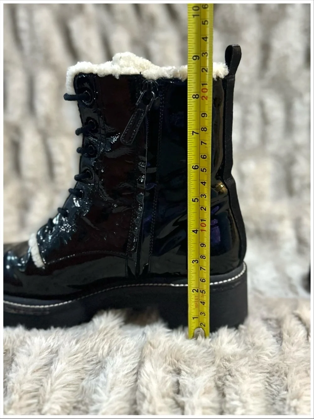 Tory Burch Miller Lug-Sole Boots ~ Size 8.5M ~ Item #SB76